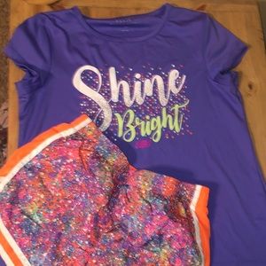 Girl’s shorts outfit